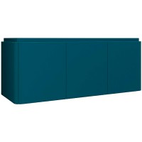 Тумба под раковину Cezares Stylus 140 55232 подвесная Blu Petrolio МДФ / ЛДСП