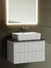 Тумба под раковину Sancos Snob T 80 SNT80W подвесная Bianco МДФ / ЛДСП