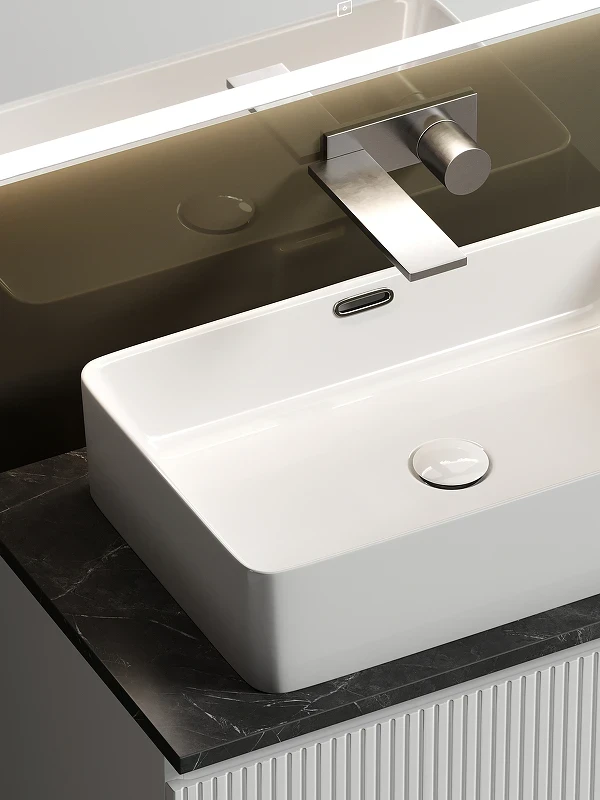 Тумба под раковину Sancos Snob T 80 SNT80W подвесная Bianco МДФ / ЛДСП