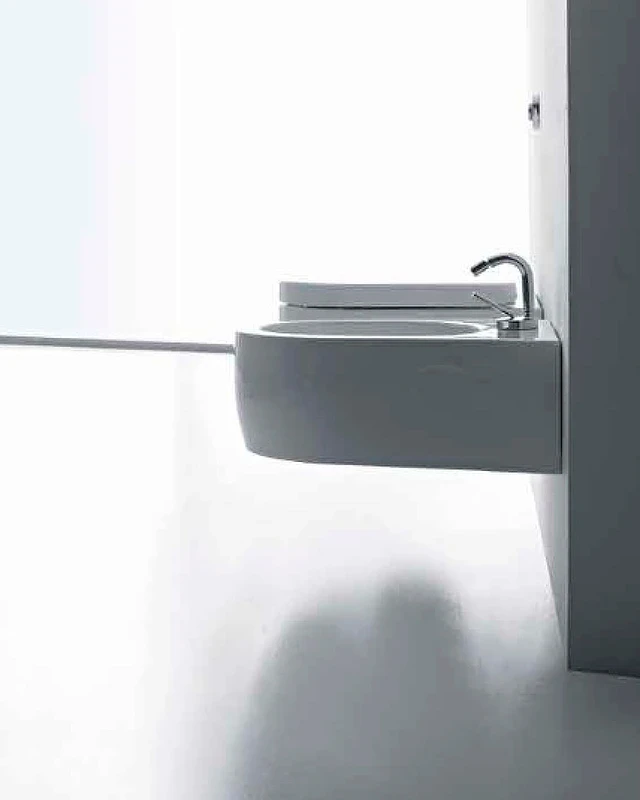 Биде Kerasan Flo 312501*1 подвесное Белое