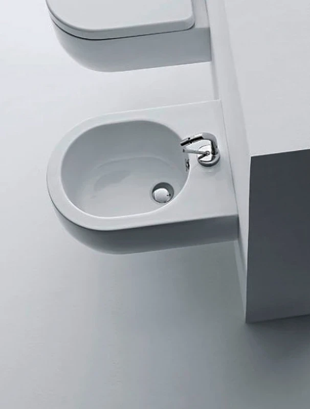 Биде Kerasan Flo 312501*1 подвесное Белое
