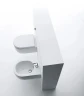 Биде Kerasan Flo 312501*1 подвесное Белое
