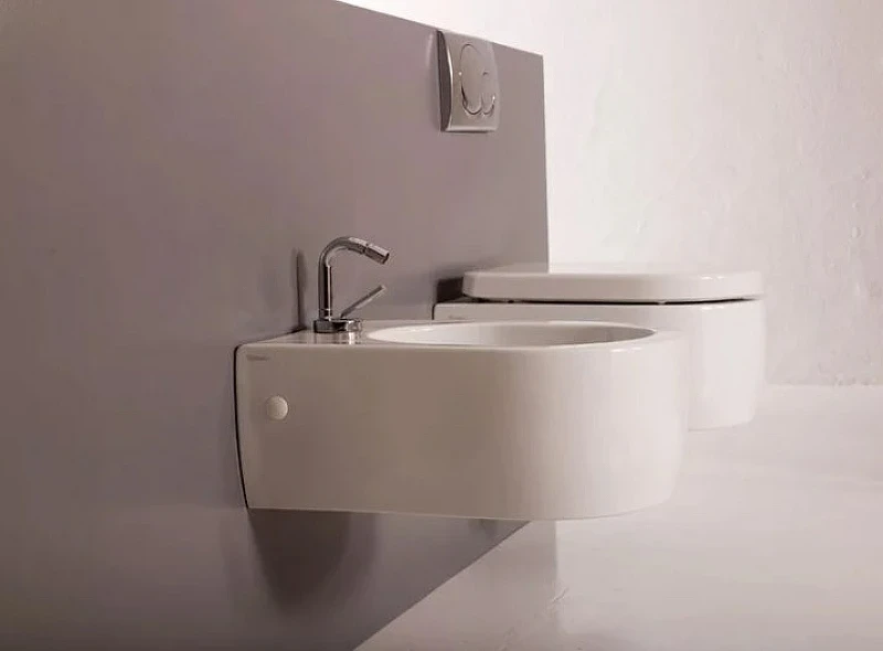 Биде Kerasan Flo 312501*1 подвесное Белое