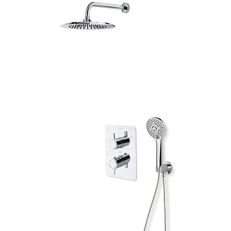 Душевая система Ramonsoler Blautherm 948712RP240 с термостатом Хром