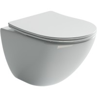Унитаз Ceramicanova Mono CN1905 подвесной с сиденьем Микролифт фаянс подвесной