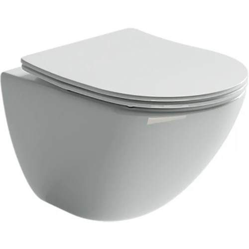 Унитаз Ceramicanova Mono CN1905 подвесной с сиденьем Микролифт фаянс подвесной