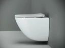 Унитаз Ceramicanova Mono CN1905 подвесной с сиденьем Микролифт фаянс подвесной