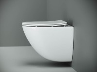 Унитаз Ceramicanova Mono CN1905 подвесной с сиденьем Микролифт фаянс подвесной