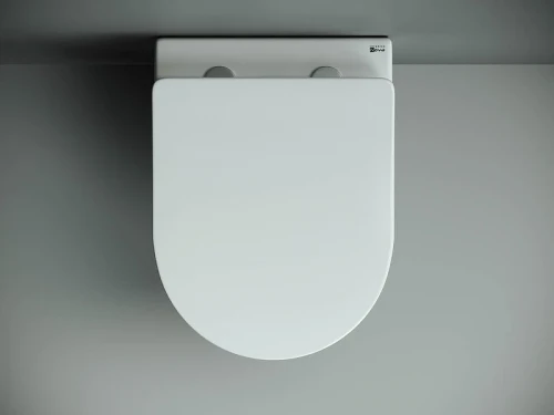 Унитаз Ceramicanova Mono CN1905 подвесной с сиденьем Микролифт фаянс подвесной