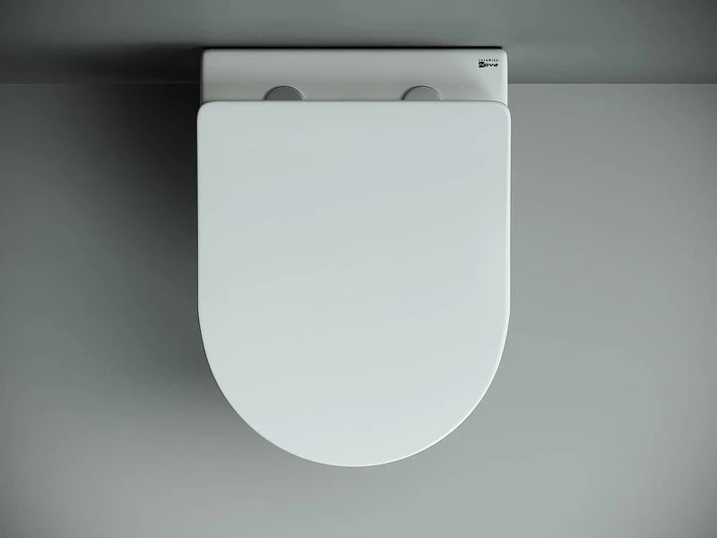 Унитаз Ceramicanova Mono CN1905 подвесной с сиденьем Микролифт фаянс подвесной