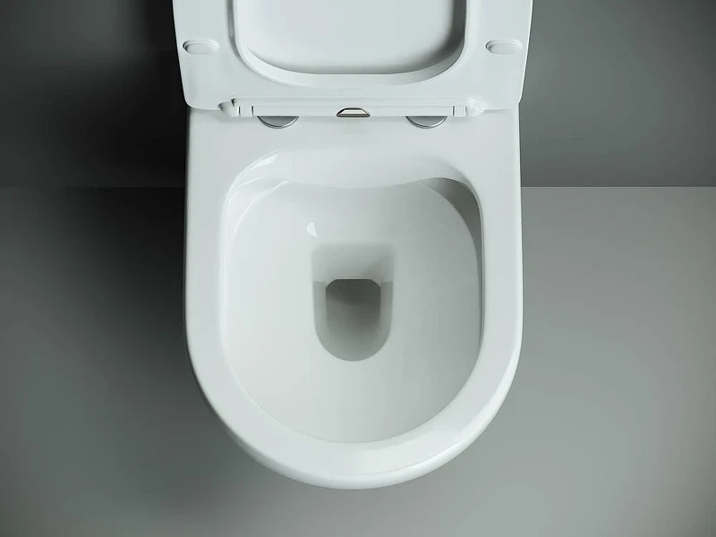 Унитаз Ceramicanova Mono CN1905 подвесной с сиденьем Микролифт фаянс подвесной