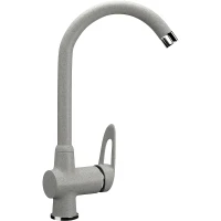 Смеситель для кухни Ulgran Classic U-006-310 Серый латунь
