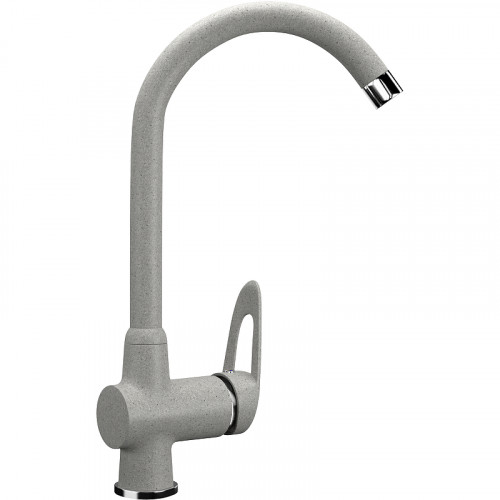 Смеситель для кухни Ulgran Classic U-006-310 Серый латунь