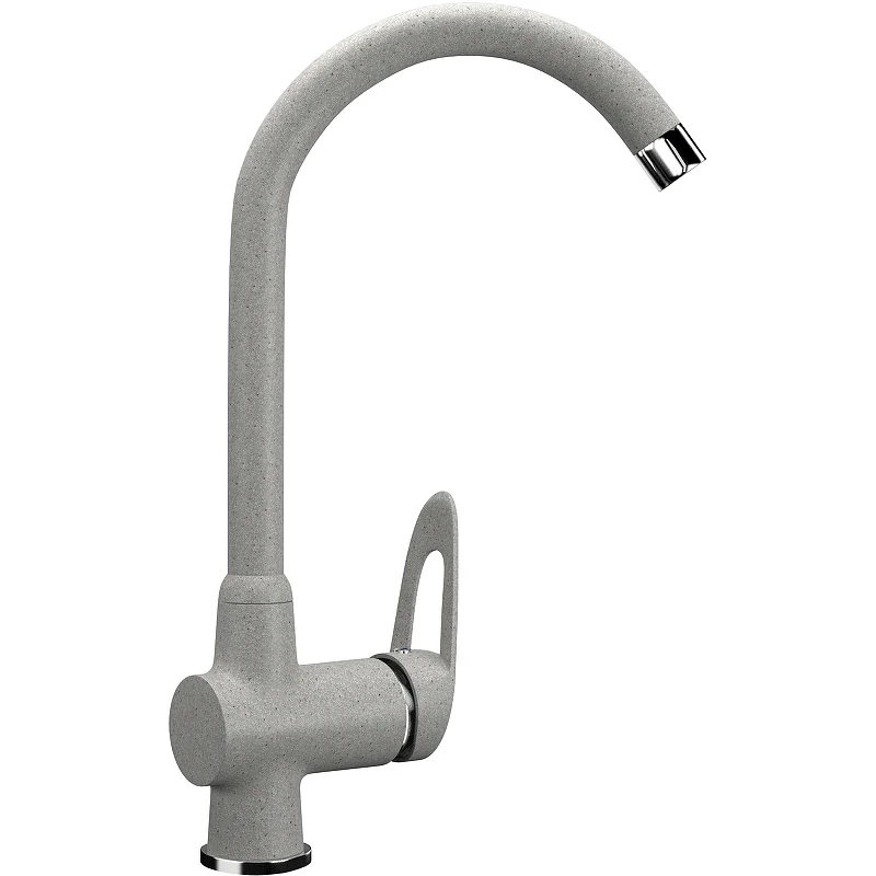 Смеситель для кухни Ulgran Classic U-006-310 Серый латунь