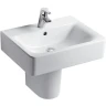 Раковина Ideal Standard Connect Cube 60 E794501 Euro White фарфор подвесная, накладная