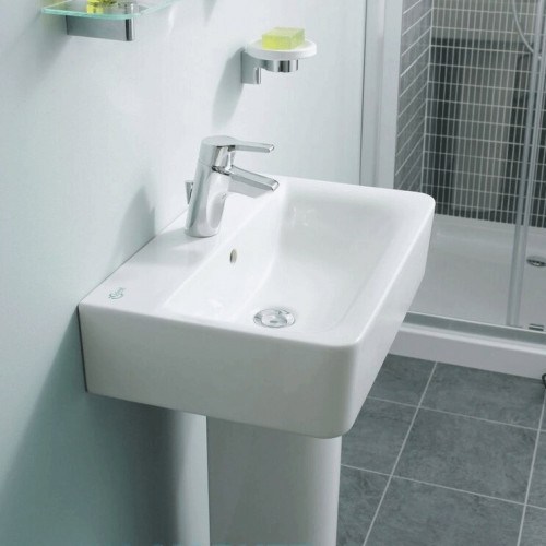 Раковина Ideal Standard Connect Cube 60 E794501 Euro White фарфор подвесная, накладная