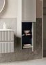 Тумба с раковиной Orka Moonlight 70 5001496 подвесная Бежевая матовая МДФ / ЛДСП