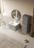 Тумба с раковиной Orka Moonlight 70 5001496 подвесная Бежевая матовая МДФ / ЛДСП
