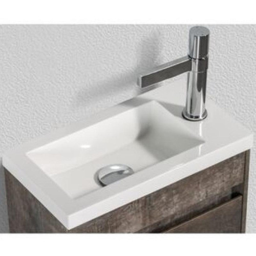 Мини-раковина BelBagno Pietra Mini 40 BB-400-PM-LVB Белая
