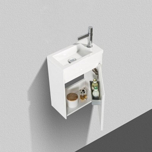 Мини-раковина BelBagno Pietra Mini 40 BB-400-PM-LVB Белая