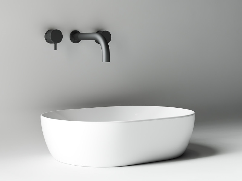 Раковина-чаша Ceramicanova Element 48 CN5010 Белая фарфор накладная