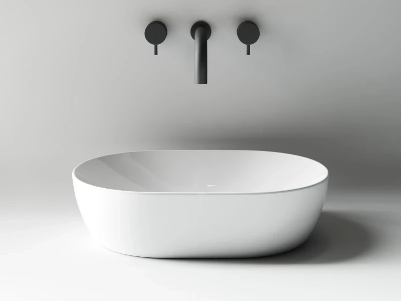 Раковина-чаша Ceramicanova Element 48 CN5010 Белая фарфор накладная