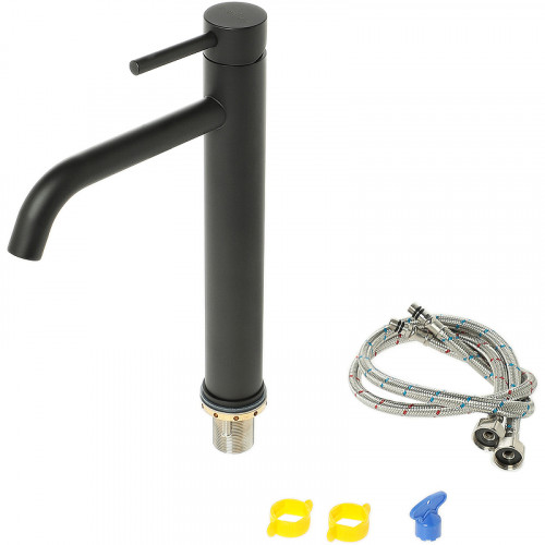 Смеситель для раковины Agger Zest A0712144 Черный матовый латунь