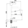 Смеситель для раковины Agger Zest A0712144 Черный матовый латунь