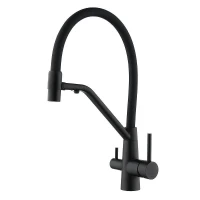 Смеситель для кухни Fmark FS1462-H01 цвет Черный