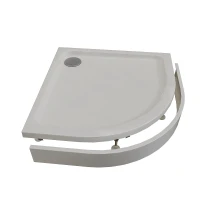 Акриловый поддон для душа Radomir Берген RD 100x100 1-11-2-0-0-351 цвет Белый слив Хром