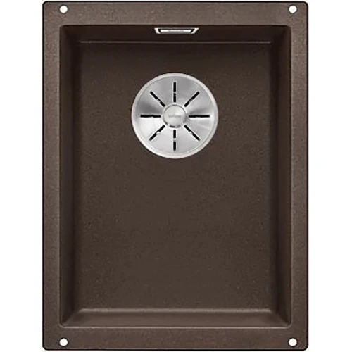 Кухонная мойка Blanco Subline 320-U 523415 Кофе искусственный камень (литьевой мрамор) встраиваемый