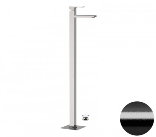 Смеситель для раковины Remer Absolute AU18CFP цвет Черный брашированный хром