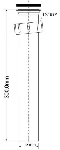 Гофрированная труба McAlpine AS7N-30 цвет Белый