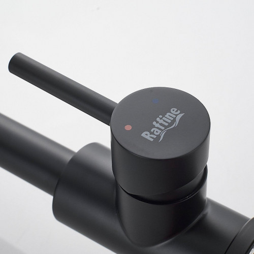 Смеситель для кухни Raffine F108H цвет Черный