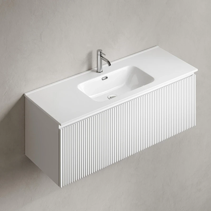 Тумба под раковину Sancos Snob R 1.0 120 SNR1.0120W подвесная цвет Bianco