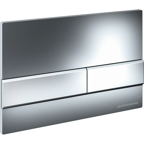 Комплект унитаза с инсталляцией Ceramicanova Metropol CN4002_1002CH_1000 с сиденьем Микролифт и клавишей смыва Хром глянцевый фарфор подвесной