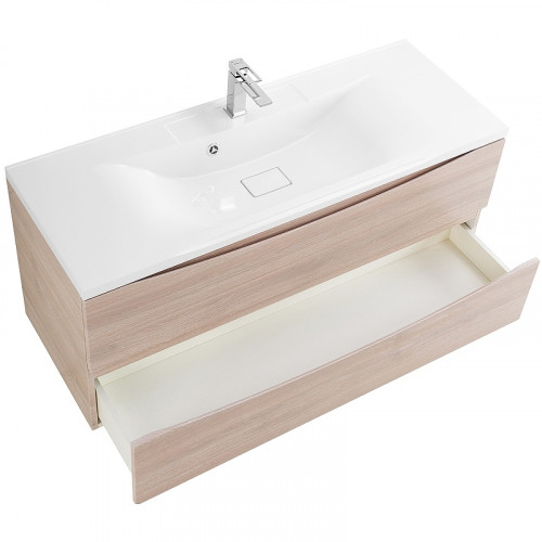 Тумба под раковину BelBagno Marino 110 MARINO-1100-2C-SO-RG-P подвесная Rovere Grigio МДФ / ЛДСП