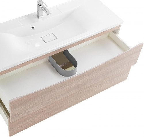 Тумба под раковину BelBagno Marino 110 MARINO-1100-2C-SO-RG-P подвесная Rovere Grigio МДФ / ЛДСП