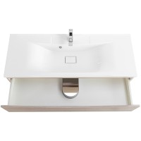 Тумба под раковину BelBagno Marino 110 MARINO-1100-2C-SO-RG-P подвесная Rovere Grigio МДФ / ЛДСП