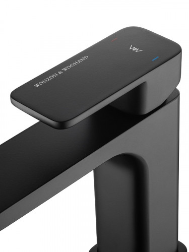 Смеситель для раковины Wonzon &amp; Woghand Arnie WW-691101-MB цвет Черный матовый