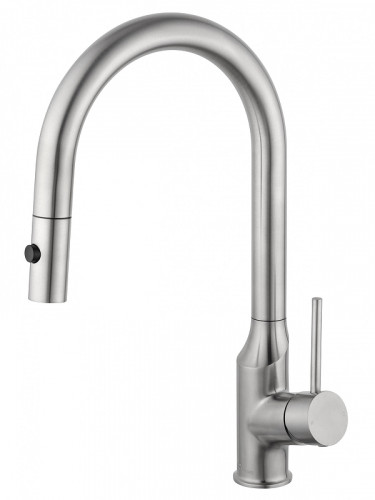 Смеситель для кухни Wonzon & Woghand WW-A21252-BS цвет Брашированный никель