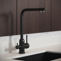 Смеситель для кухни Aringa Гранде AR02016BL Черный латунь