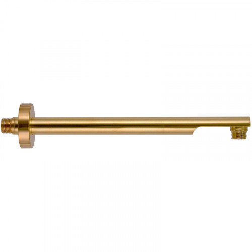 Кронштейн для верхнего душа Remer 348N30BG Золото брашированное латунь на стену