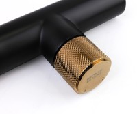 Смеситель для раковины Bronze de Luxe Avantgarde 2021MH Черный Розовое золото латунь встраиваемый