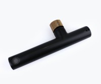 Смеситель для раковины Bronze de Luxe Avantgarde 2021MH Черный Розовое золото латунь встраиваемый