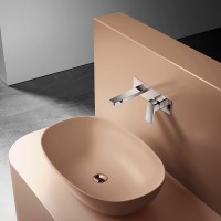 Смеситель для раковины Raglo R30.11 Хром латунь встраиваемый
