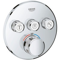 Смеситель для душа Grohe Grohtherm SmartControl 29121000 с термостатом Хром латунь встраиваемый