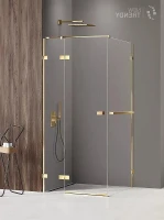Душевое ограждение New Trendy AVEXA Gold x120 EXK-3188