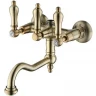 Смеситель для ванны Caprigo Adria-Classic Metal Edition 03M-518-vot Бронза латунь на стену