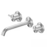 Смеситель для раковины Abber Wasser Kreis 316 AF81123BST-L цвет Сталь брашированная